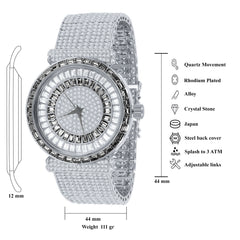 FOXY CZ ICED OUT WATCH | 5110347 - Horizon Bliss