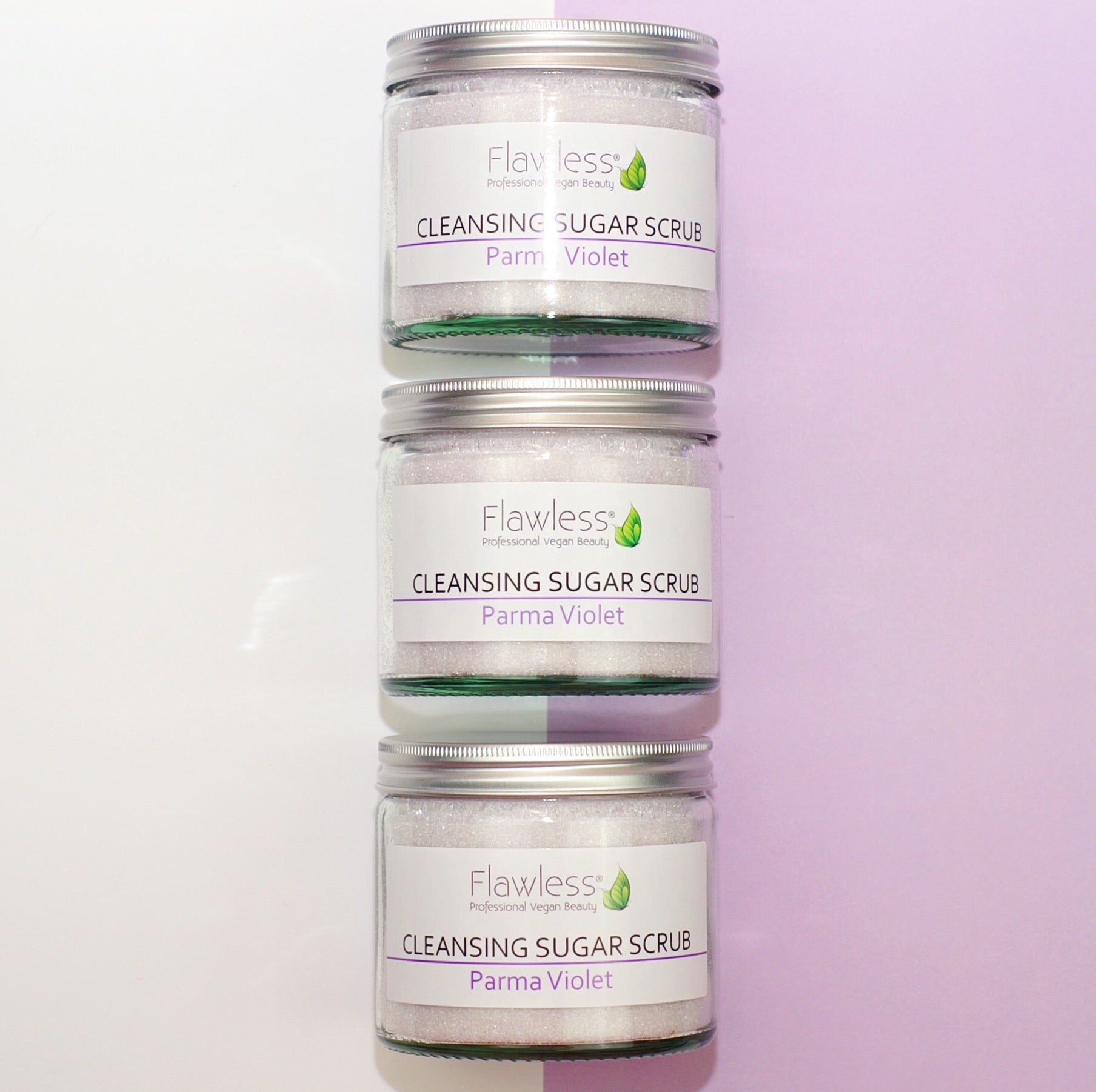 Cleansing Sugar Scrub - Parma Violet 250ml - Horizon Bliss