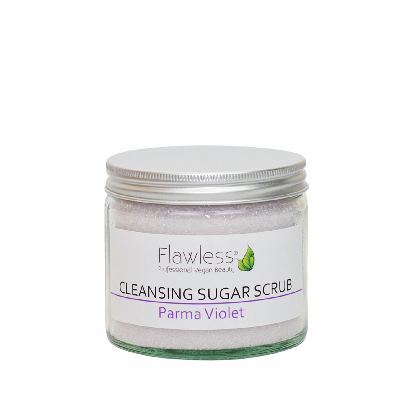 Cleansing Sugar Scrub - Parma Violet 250ml - Horizon Bliss