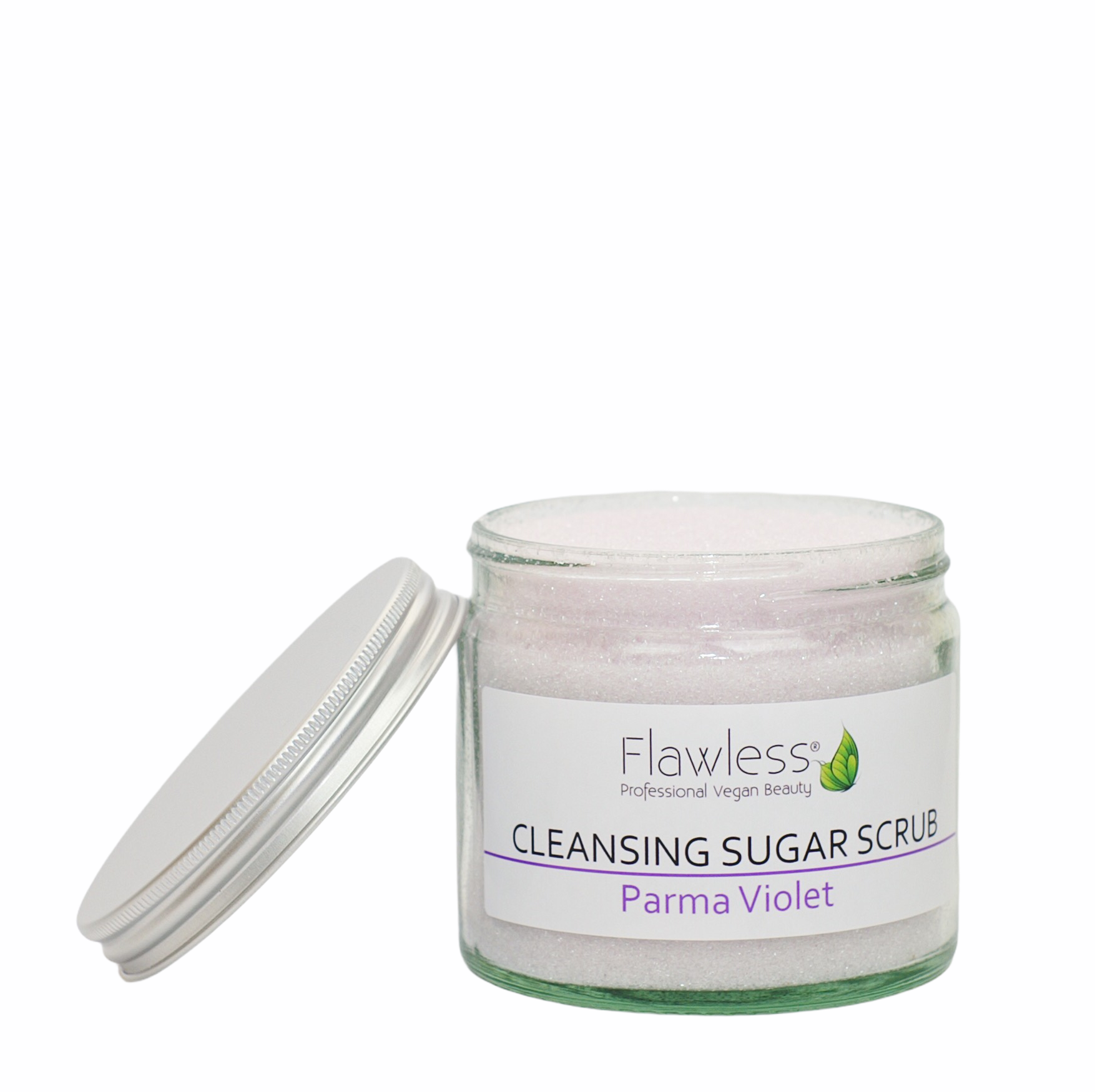 Cleansing Sugar Scrub - Parma Violet 250ml - Horizon Bliss