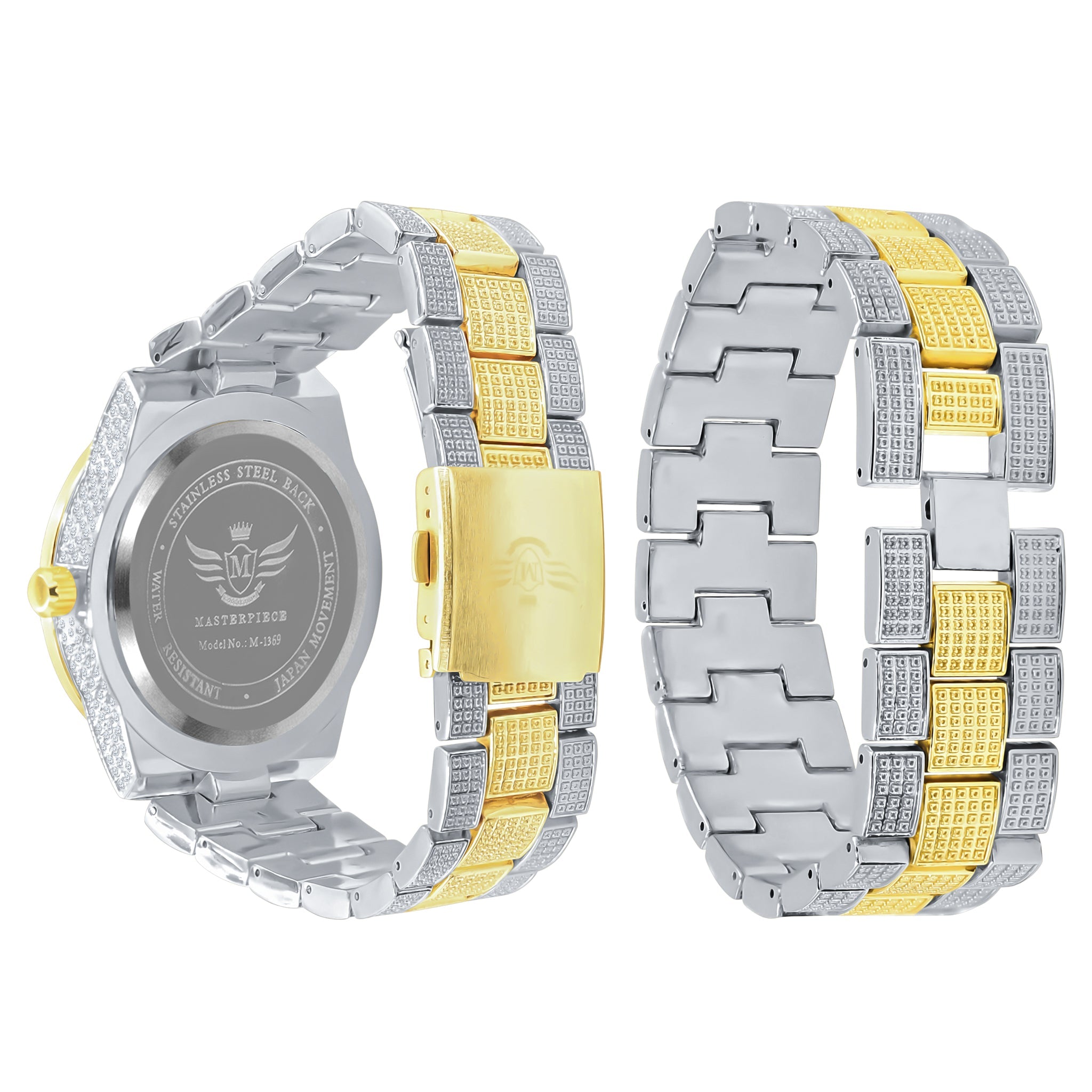 OYSTER CRYSTAL STONES WATCH SET | 5307542 - Horizon Bliss