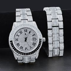 OYSTER CRYSTAL STONES WATCH SET | 530757 - Horizon Bliss