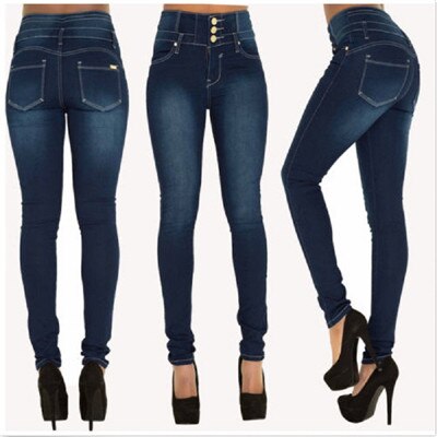 Hot High Quality Wholesale Woman Denim Pencil Pants Top Brand Stretch - Horizon Bliss