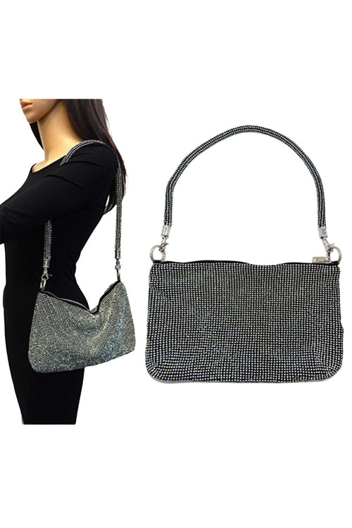 Full Rhinestone Bling Shoulder Bag