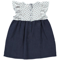 Dress Daisy Flower Blue - Horizon Bliss