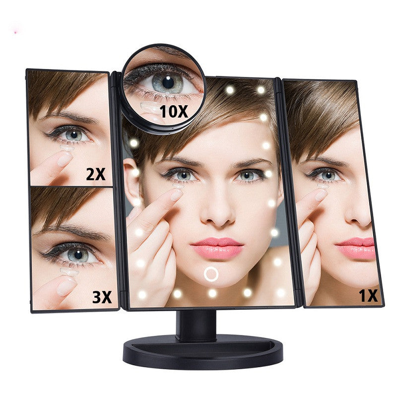 22 LED Lights Touch Screen Makeup Mirror - Horizon Bliss