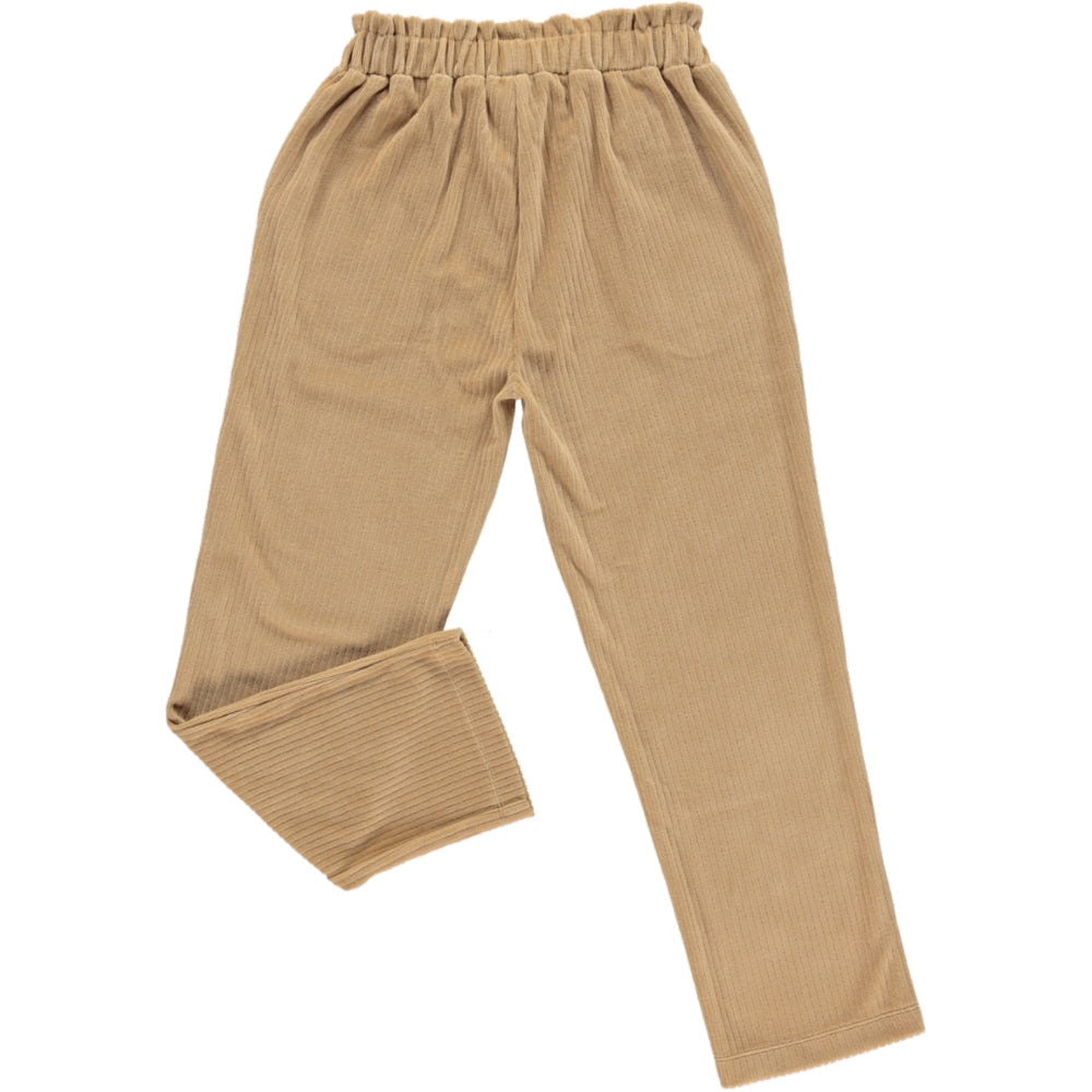 Peg Pants Jersey Camel - Horizon Bliss