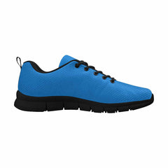 Sneakers For Men, Blue Grotto Running Shoes - Horizon Bliss