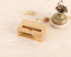 Bamboo iPhone Speaker Dock