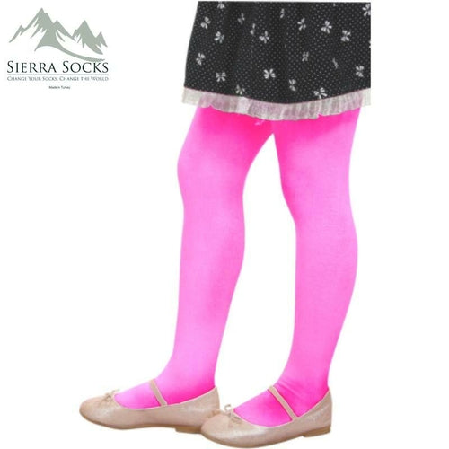 Sierra Socks Modal Yarn Tights, Modal Girls Tights - Horizon Bliss