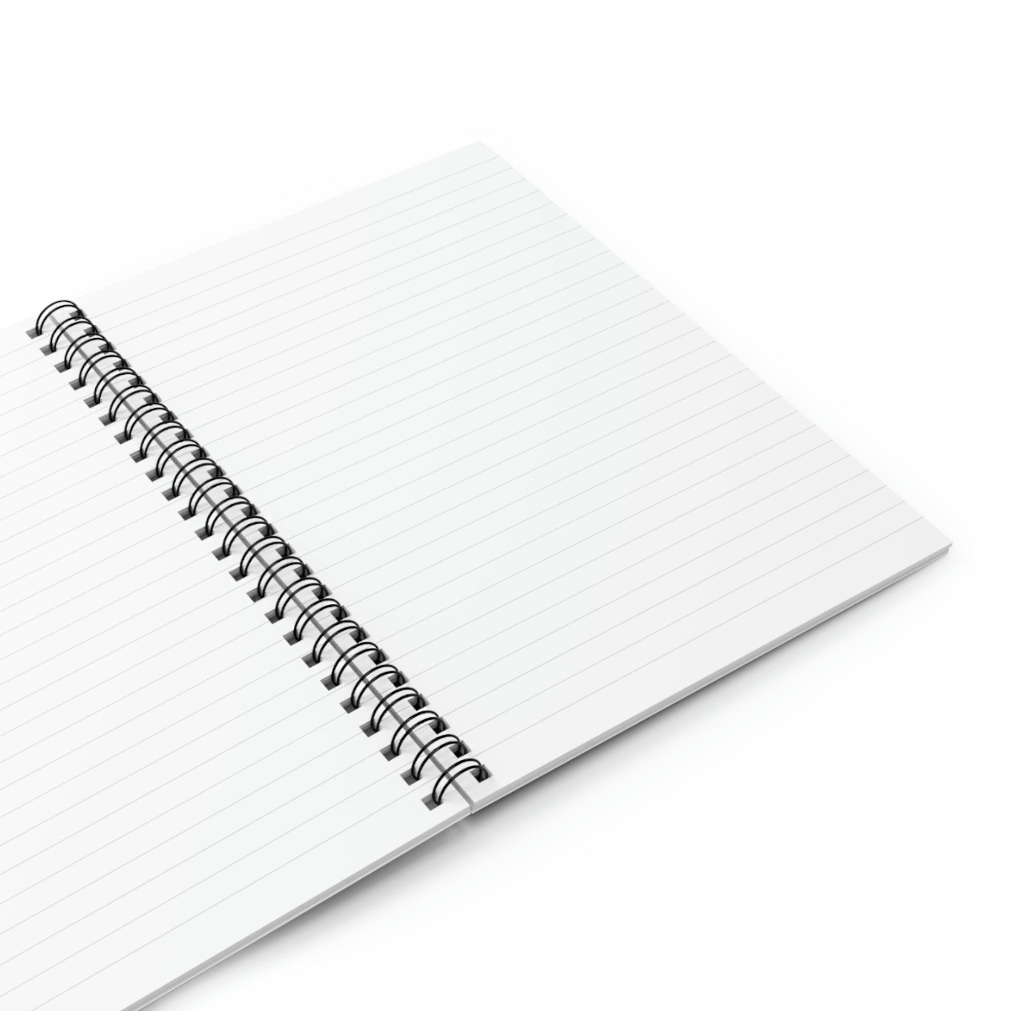 Virtual Space Spiral Notebook - Horizon Bliss