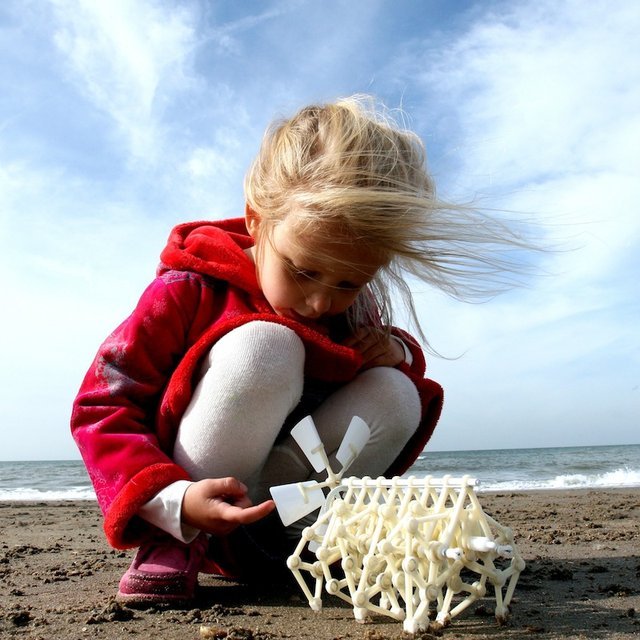 Wind Powered Mini Strandbeest Kit