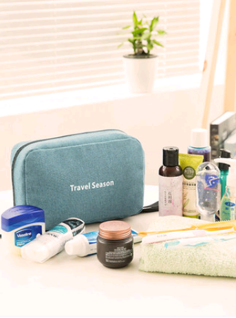 Portable Travel Hook Multifunction Makeup Bag - Horizon Bliss