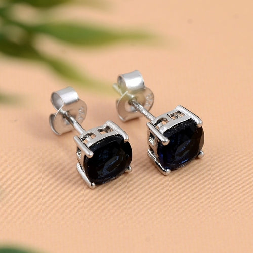 Dazzlers Birthstone Stud Earrings Sterling Silver - Horizon Bliss