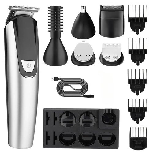 6 in 1 Changing Head Electric Clippers Household Men's Multifunctional - Horizon Bliss