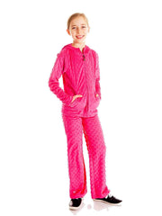 Minky Bubble Pant - Fuchsia - Horizon Bliss