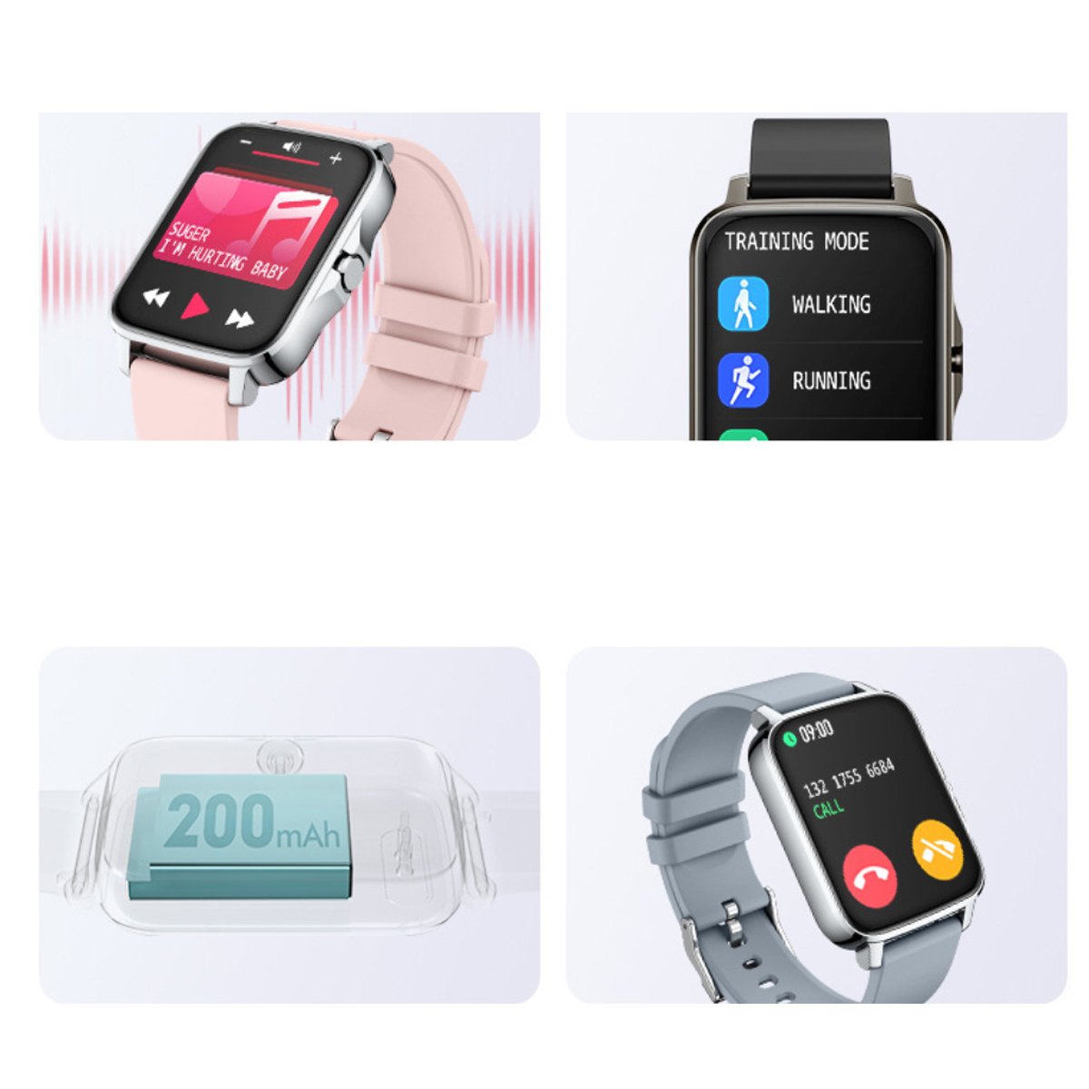 Lifestyle Smart Watch Heart Health Monitor And More - Horizon Bliss