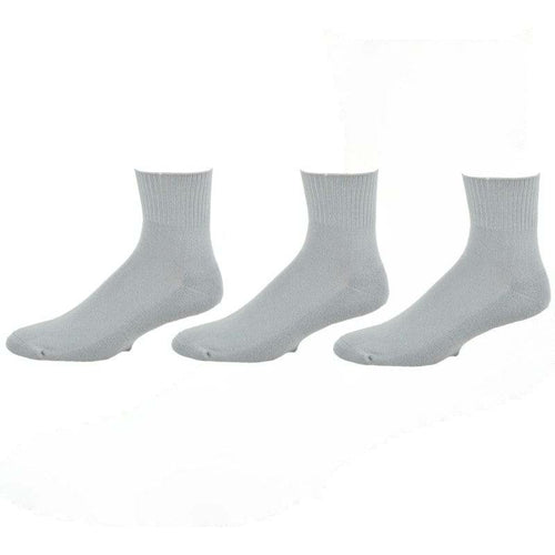 Diabetic Arthritic Cotton Ankle Cushioned 3 Pair Pack Men Socks - Horizon Bliss