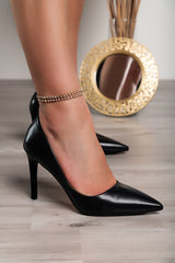 High-heeled shoes, black - Horizon Bliss