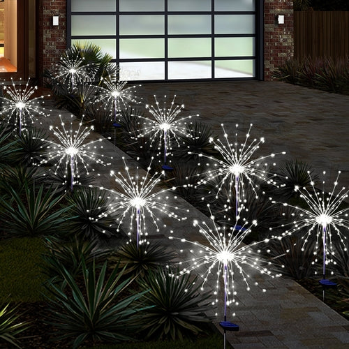 SolarEra Solar Firework Light(6 Pack), 120 LED Multi Color Outdoor