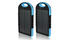 5,000 mAh Water-Resistant Solar Smartphone Charger (2-Pack) - Horizon Bliss