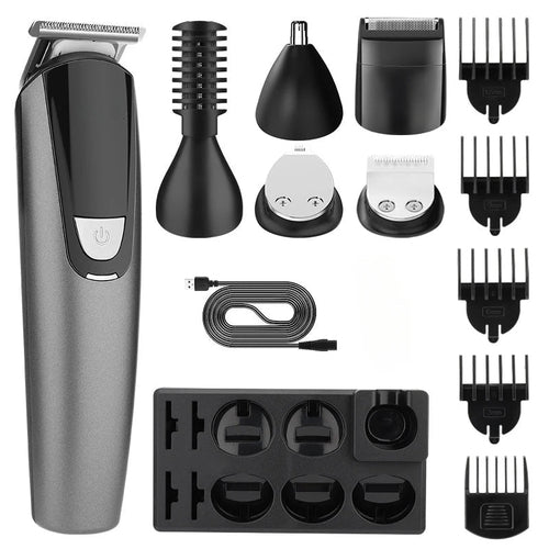 6 in 1 Changing Head Electric Clippers Household Men's Multifunctional - Horizon Bliss