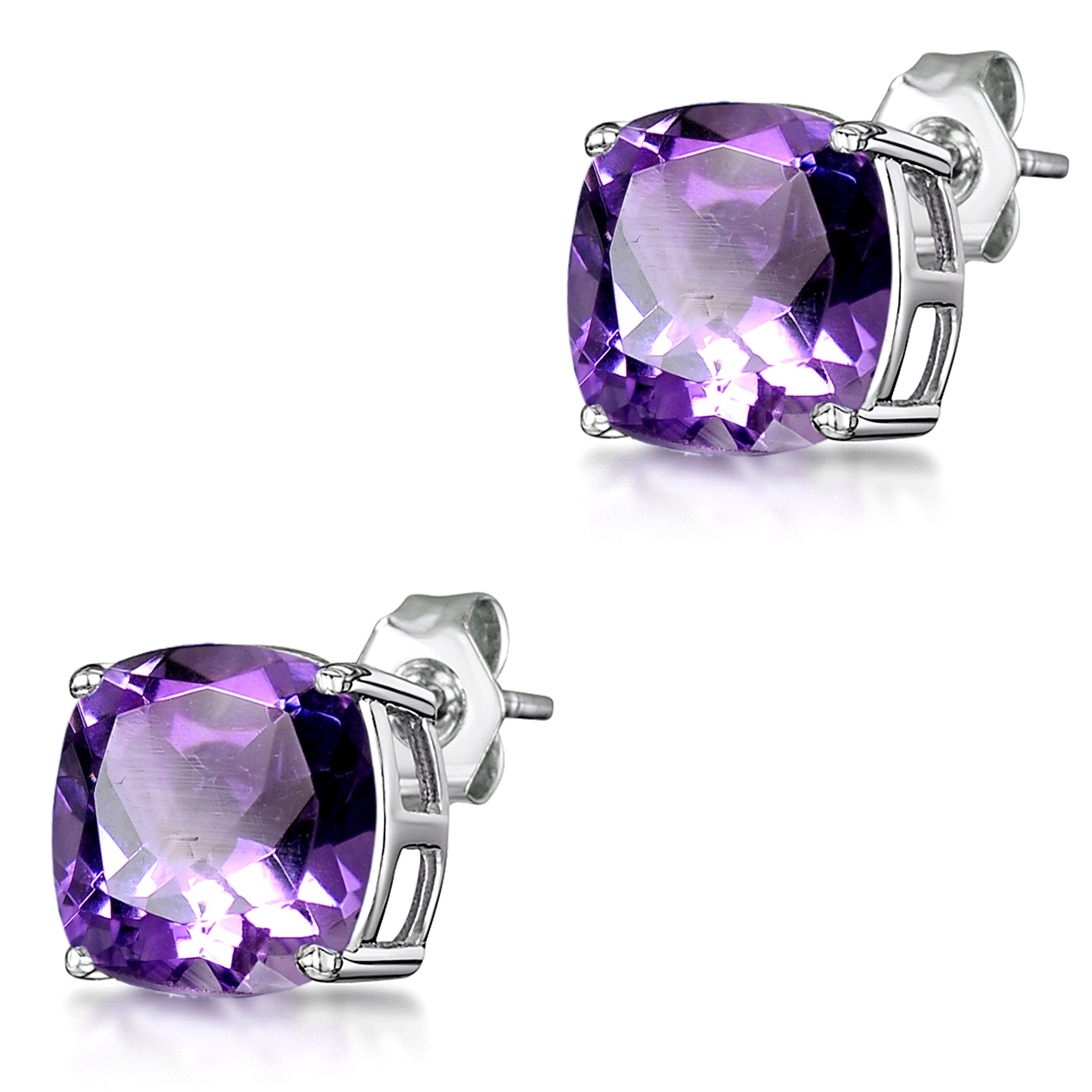 Dazzlers Birthstone Stud Earrings Sterling Silver - Horizon Bliss