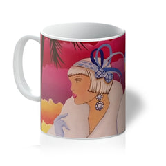 Palm Beach Blue Mug