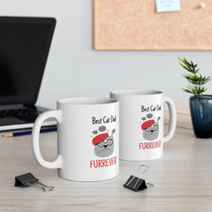 Best Cat Dad Furrever Mug