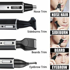 4 In 1 Electric Shaving Nose Ear Trimmer Safety Face Beard Care