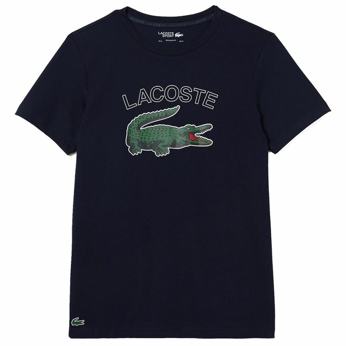 Men’s Short Sleeve T-Shirt Lacoste Sport Navy Blue Men - Horizon Bliss