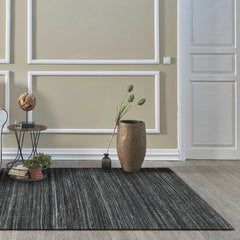 96" X 120" Charcoal Pet Yarn Rug