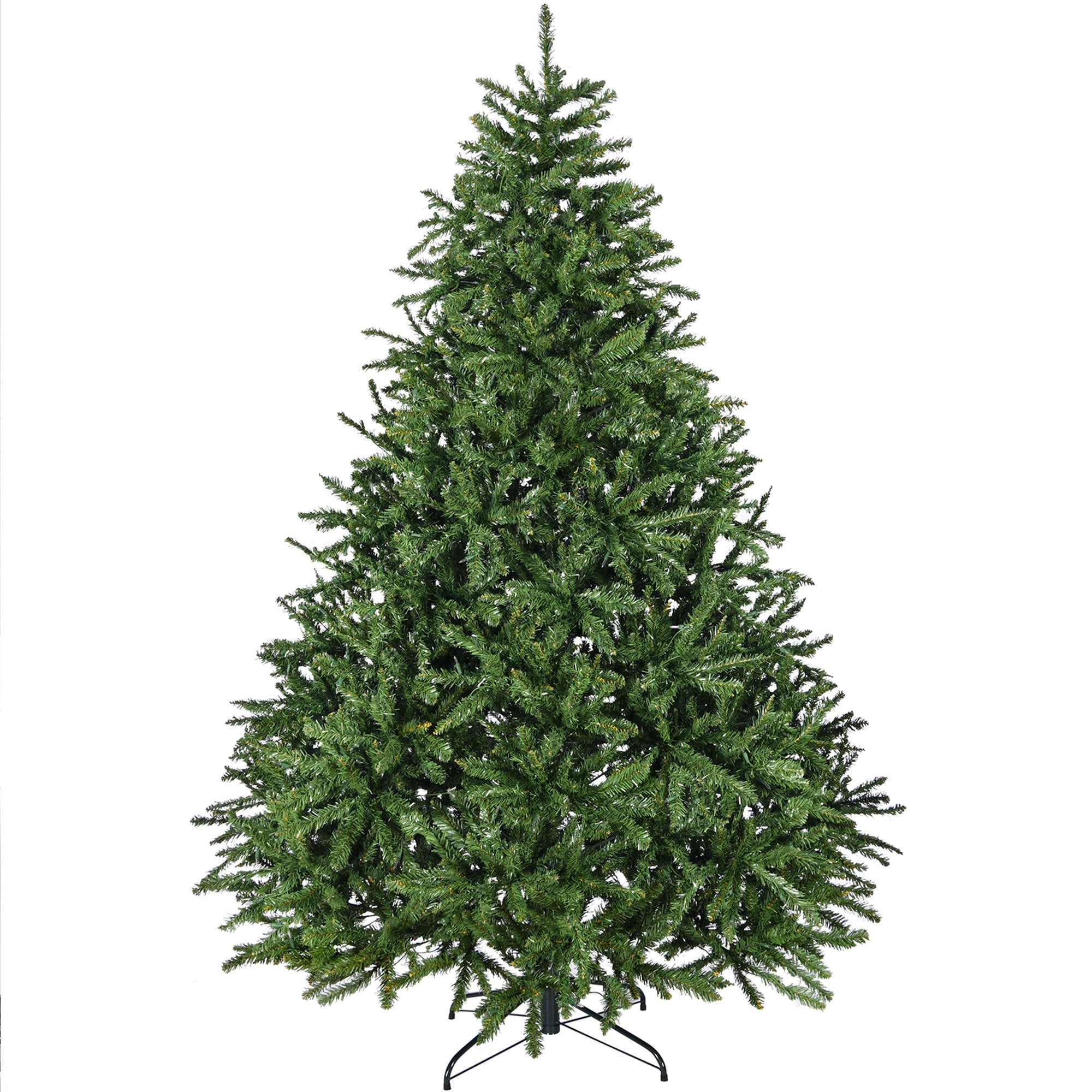 7ft Pre-Lit Artificial Holiday Christmas Tree for Home, Office,Party