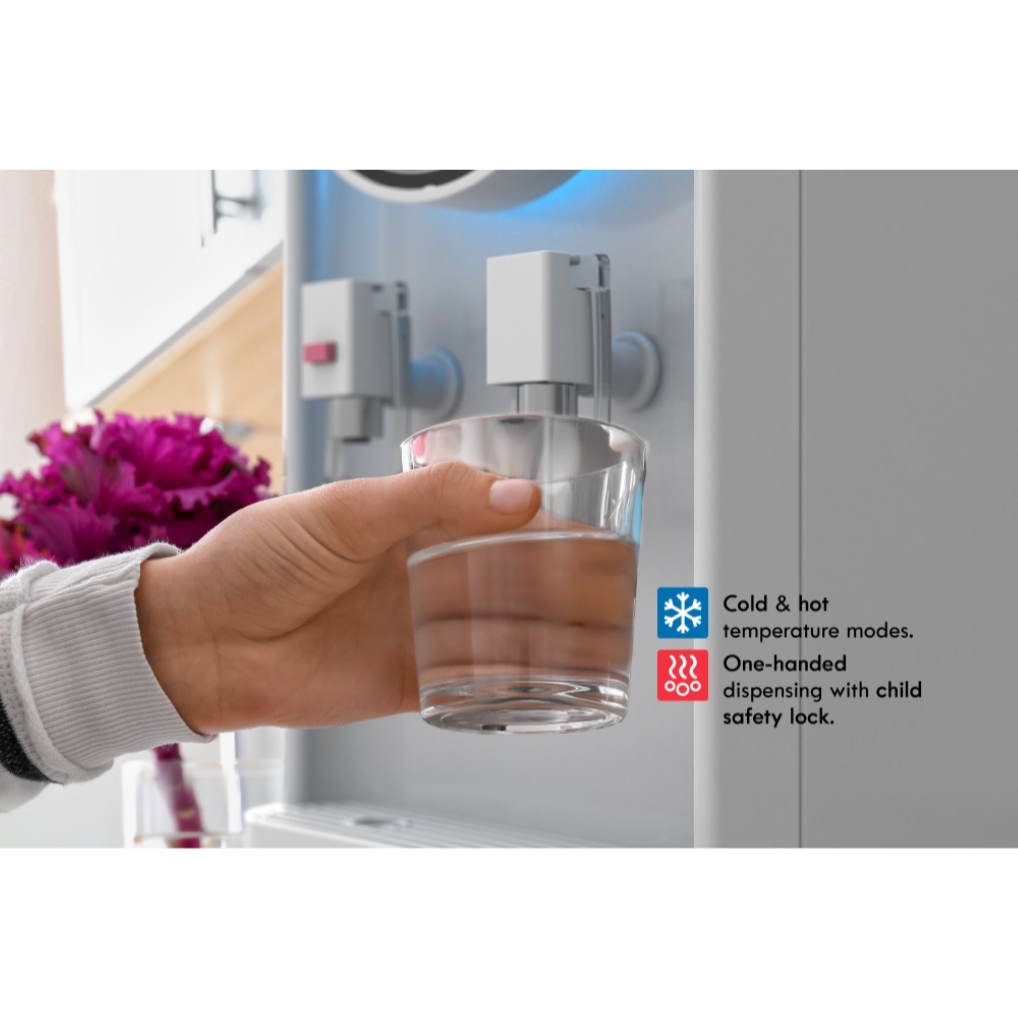 Drinkpod 6 Pro Series - Bottleless Water Cooler Purification Dispenser - Horizon Bliss