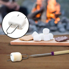 8 Pack Marshmallow Roasting Sticks Telescoping 31.9" Smores Sticks Kit