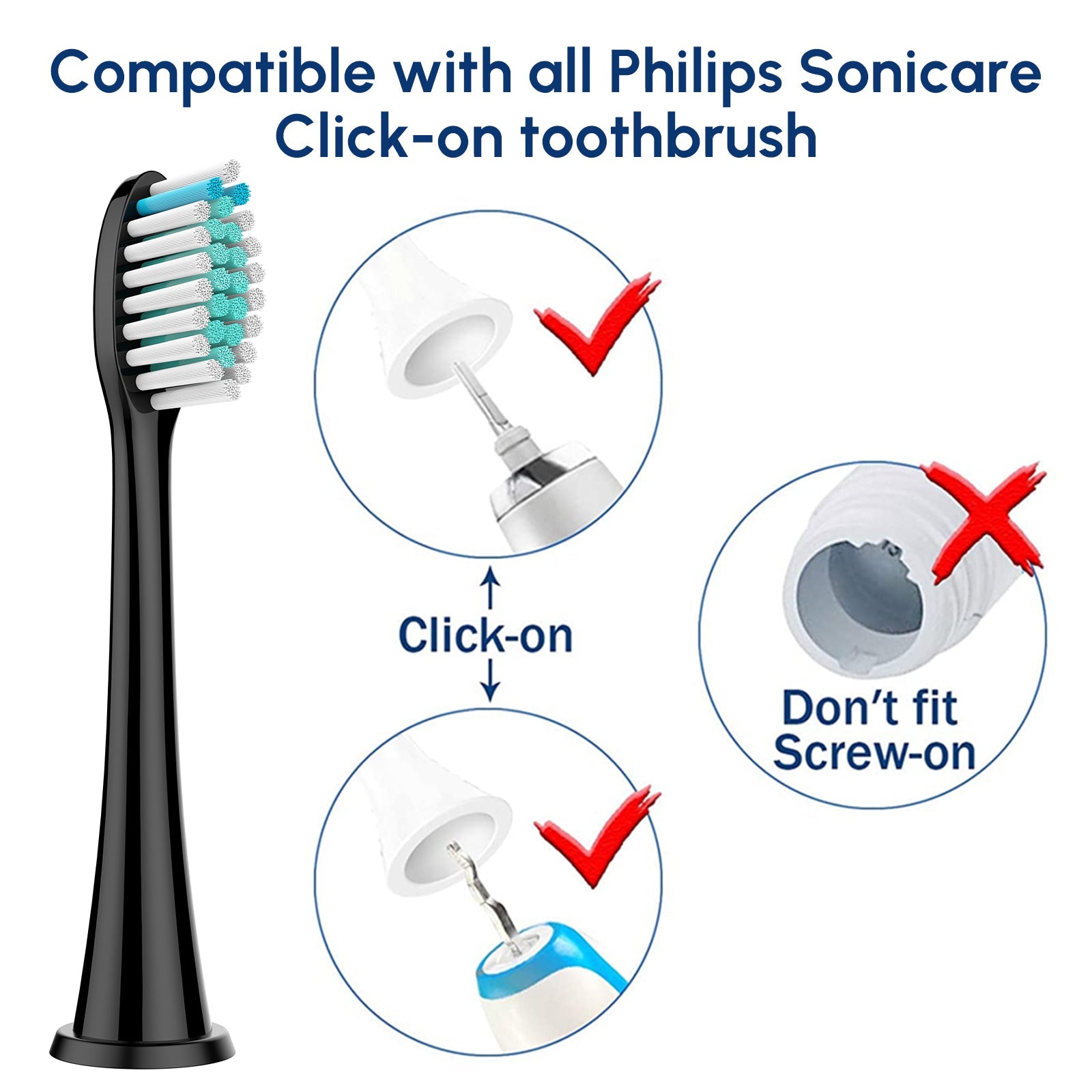 Replacement Brush Heads Toothbrush Heads