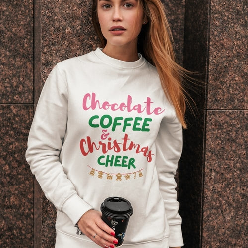 Womens Christmas Cheer Sweatshirt - Horizon Bliss