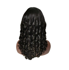 13x1x4 Loose Wave 13x1x6 T part Lace Transparent Human Hair Wigs 180% - Horizon Bliss