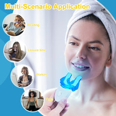 Whitening Kit for Sensitive Teeth Oral Care, Includes LED Light, 4