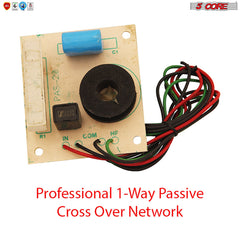 5 Core 1 Way Passive Cross Over Network Frequency Divider Metalised