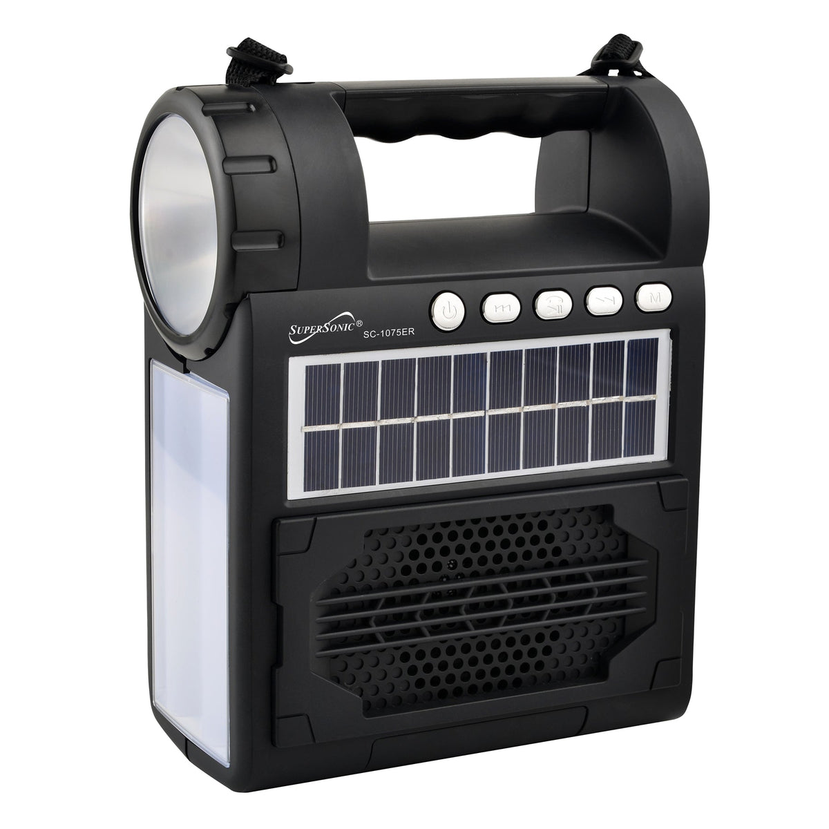 Solar Power Speaker with FM Radio / Flashlight / Lantern (SC-1075ER) - Horizon Bliss