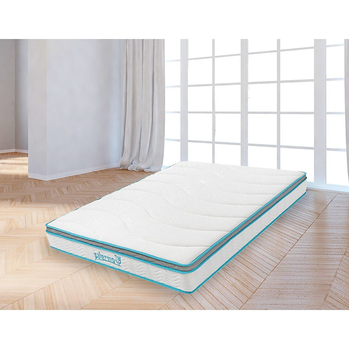 Palermo Double 20cm Memory Foam and Innerspring Hybrid Mattress - Horizon Bliss