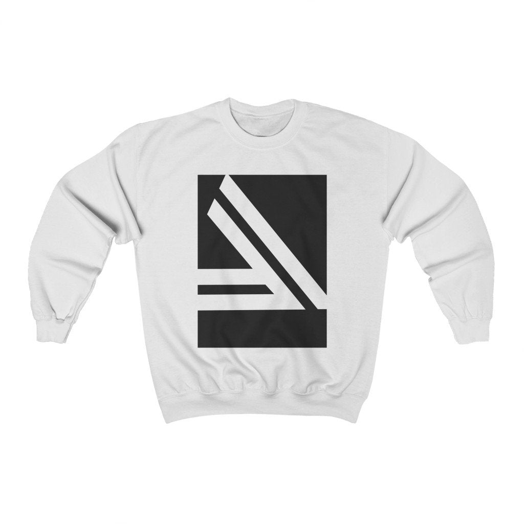 Men's Double Slanted Logo Crewneck Sweatshirt - Horizon Bliss