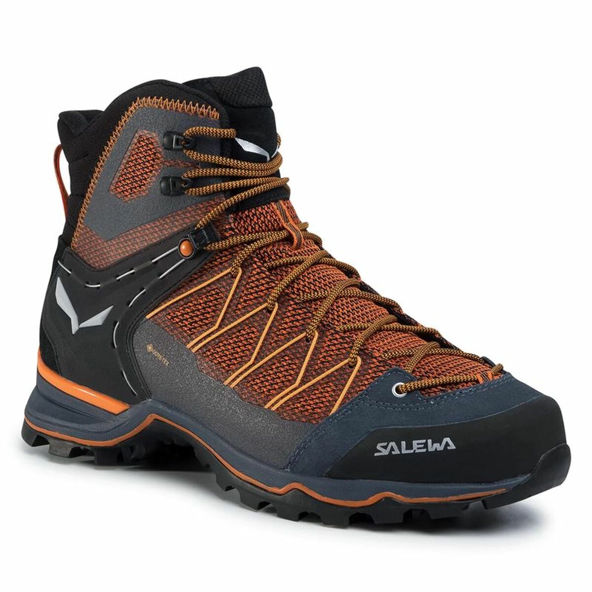 Hiking Boots Salewa Trainer Lite Mid Orange Men - Horizon Bliss