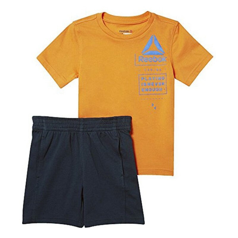 Children's Sports Outfit Reebok B ES SSET Baby - Horizon Bliss