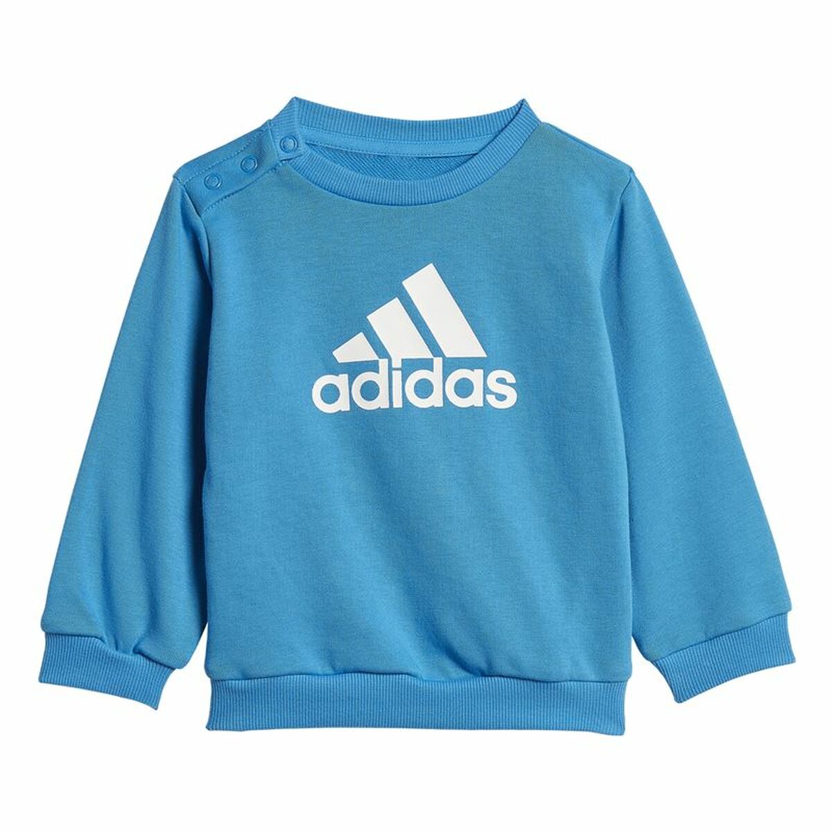 Sports Outfit for Baby Adidas Badge of Sport French Terry Blue - Horizon Bliss