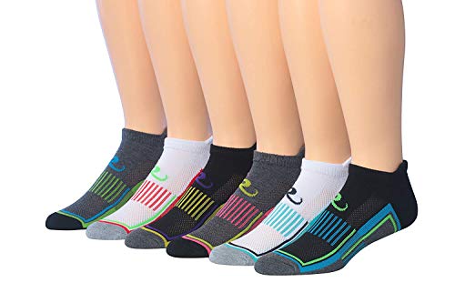 Ronnox Men's 6-Pairs Low Cut Running & Athletic Performance Socks - Horizon Bliss