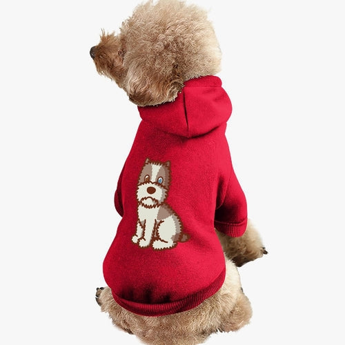 Chappy Pet Hooded Sweatshirt for Dogs