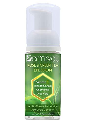 Anti-Wrinkle Eye Serum with Green Tea & Rose Water - Horizon Bliss