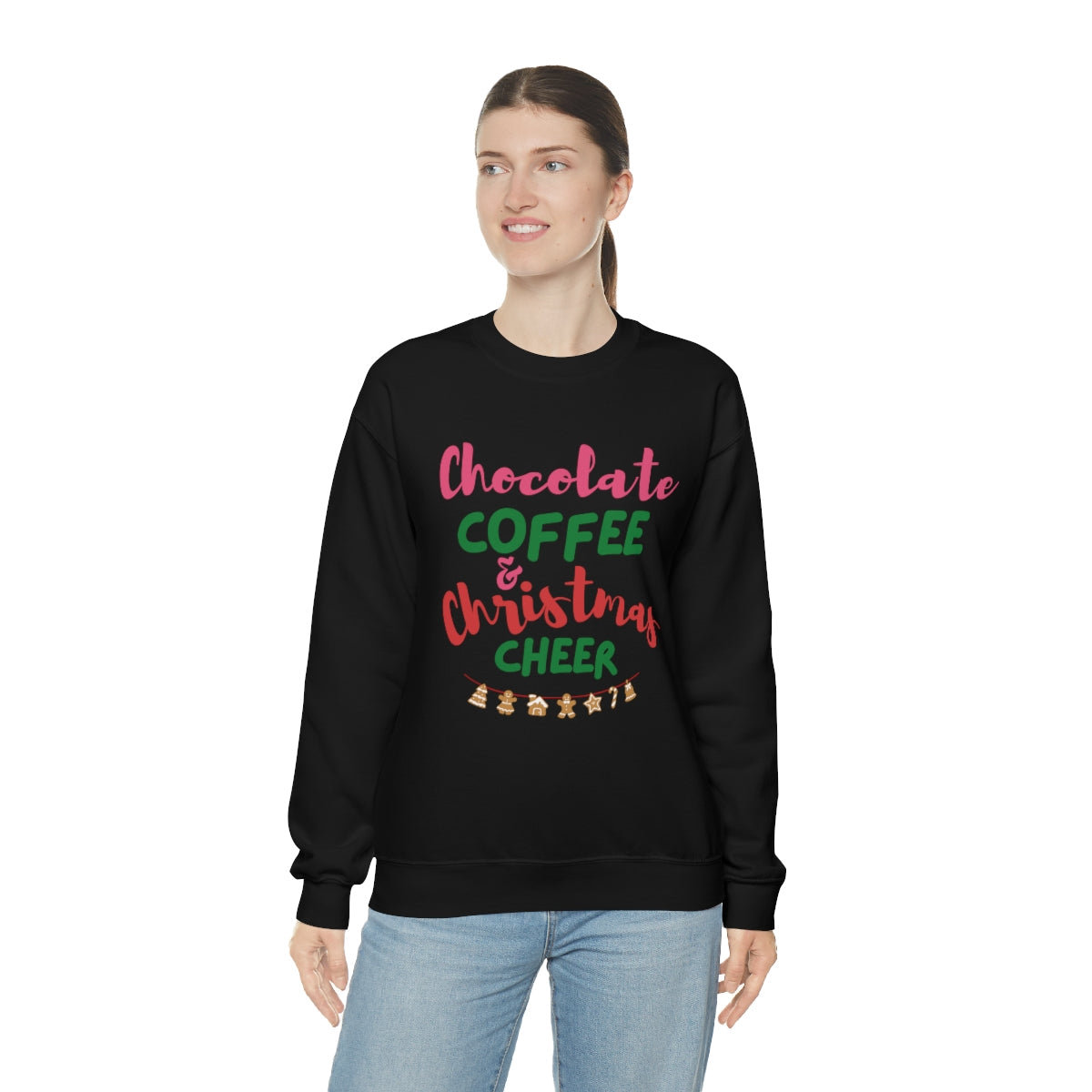 Womens Christmas Cheer Sweatshirt - Horizon Bliss